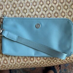 Lululemon Athletica Teal Wristlet Clutch